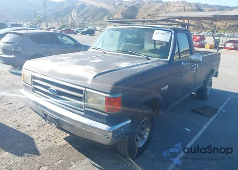 1989 Ford F150 из США, поврежденный, VIN 1FTEF15YXKPA91958